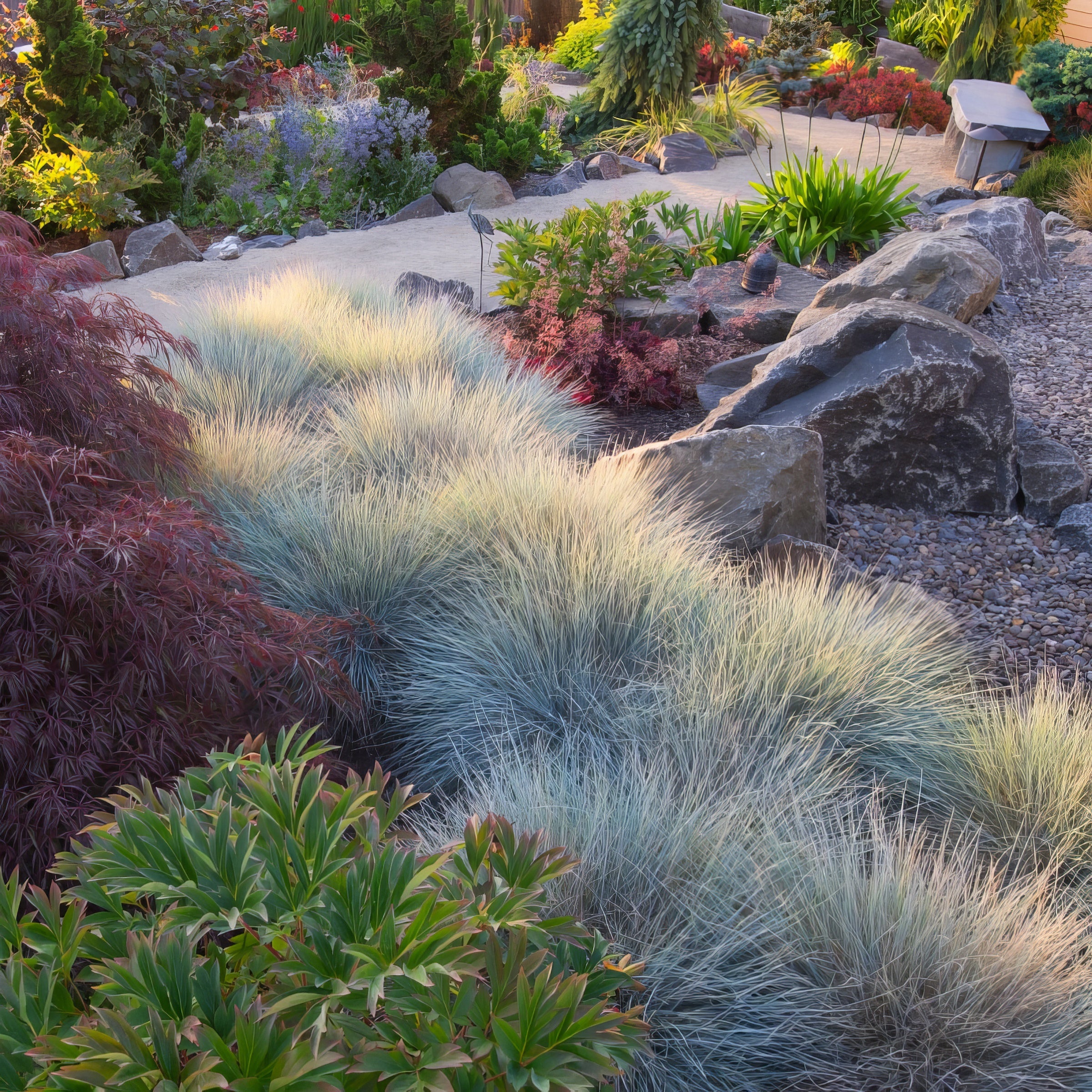 Elijah Blue' Fescue - 4" Pot, SPRING PREORDER