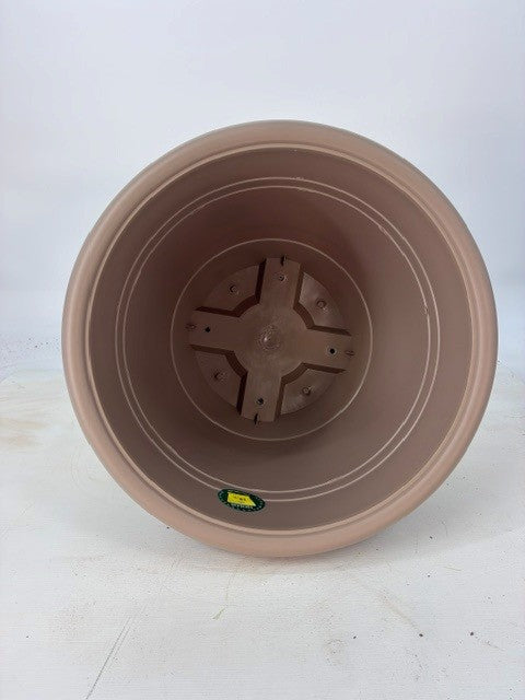 3 Piece - Sandalwood Italia Planter + Saucer 12" x 12" (NOVEMBER PICK UP SALE)
