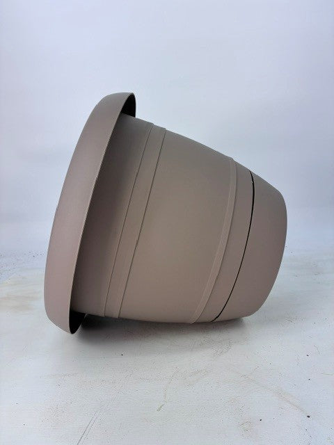 3 Piece - Sandalwood Italia Planter + Saucer 12" x 12" (NOVEMBER PICK UP SALE)