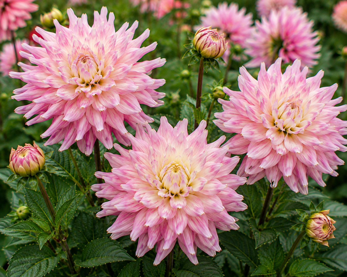 Dahlia, 'Hillcrest Candy' Bareroot - 6 Piece