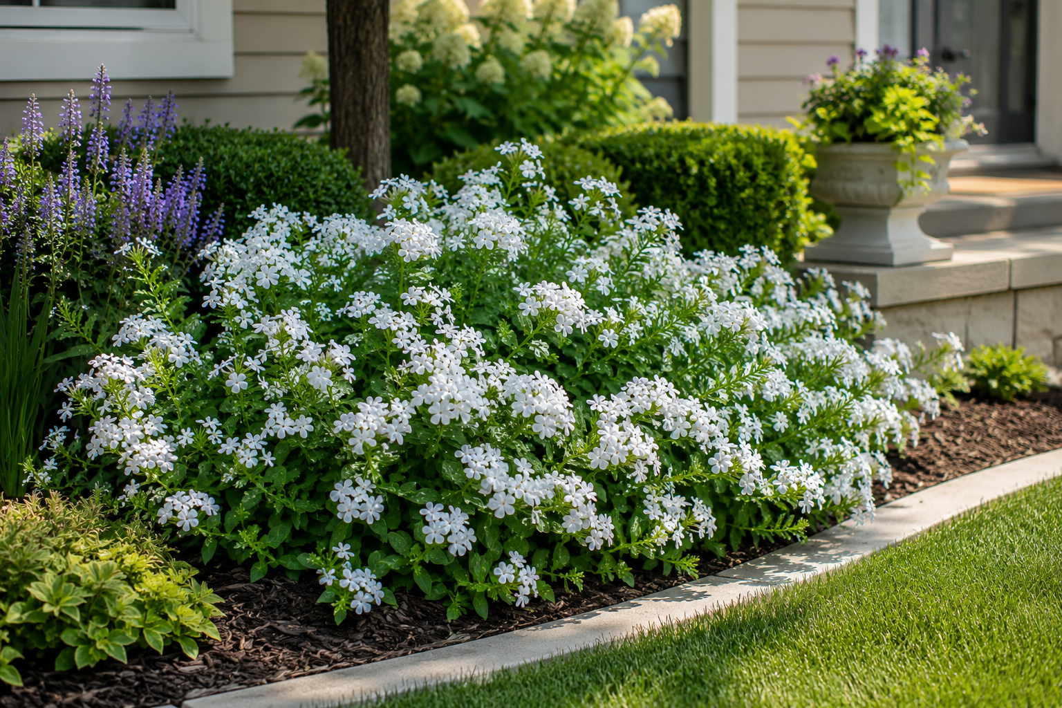 Plumbago 'Imperial White' - 4" (PICK UP ONLY)