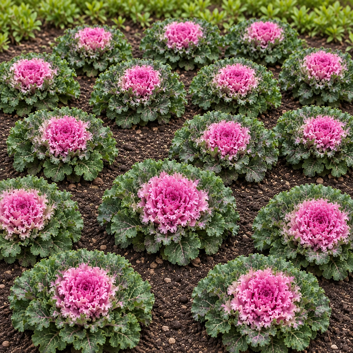 Crystal Pink Ornamental Kale 4" Pot