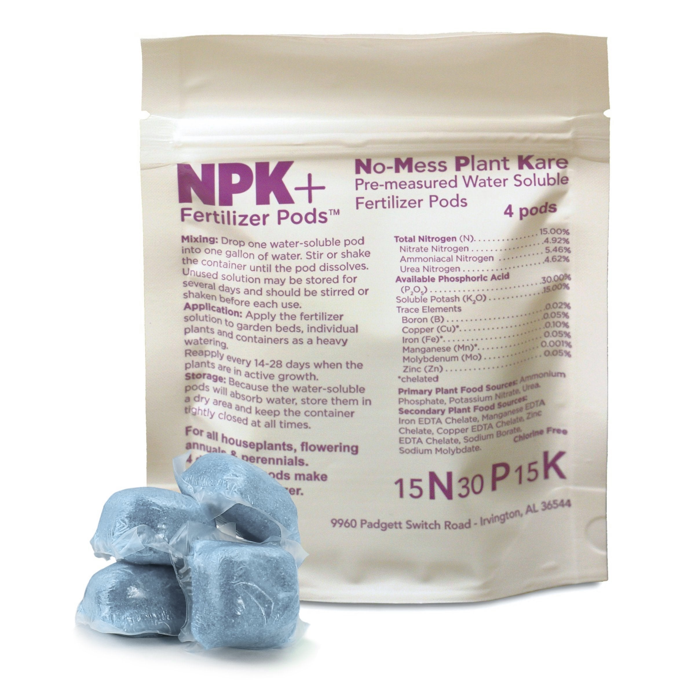 NPK+™ All Purpose Fertilizer Pods