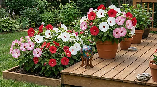 Hibiscus Luna Multicolored   - 1 Gallon Pot
