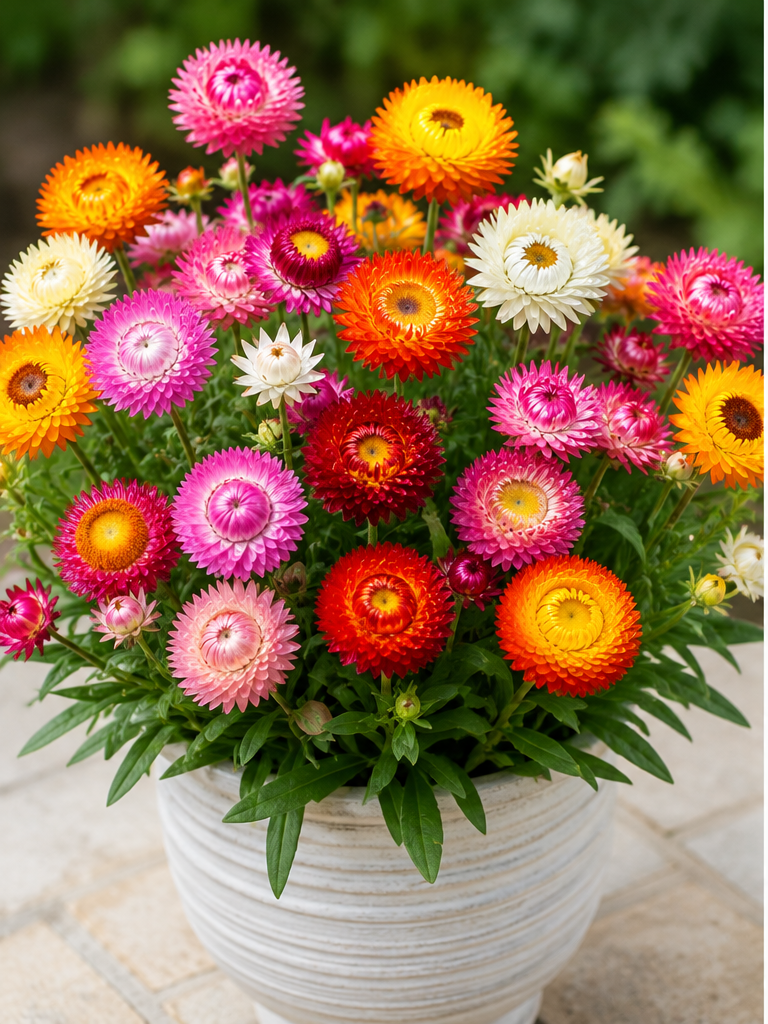 Bracteantha Bright Bikini Mix Starflower