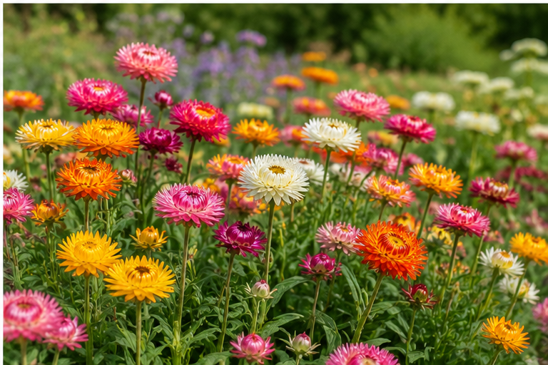Bracteantha Bright Bikini Mix Starflower