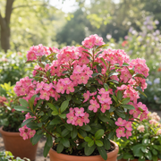 Rhaphiolepsis hybrida 'Pink Pearl' Shrub - 3 Gallon Pot